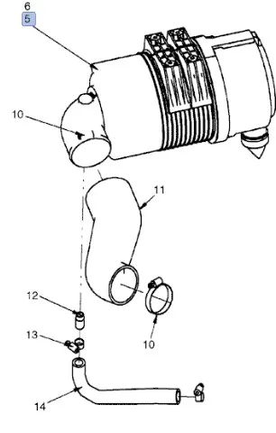 87644687 - Воздушный фильтр